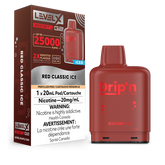Experience the bold, classic cola flavour with a refreshing icy twist in LEVEL X G2 Red Classic Ice Boost Drip'n Pods. Enjoy up to 25,000 puffs, 2x boosted flavour modes, and an eco-friendly design for long-lasting vaping.